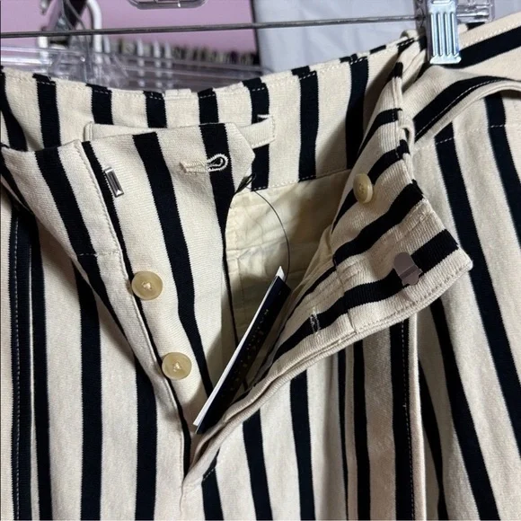 NWT Polo Ralph Lauren Striped Women's
Pants size 10 black & white - Picture 9 of 10